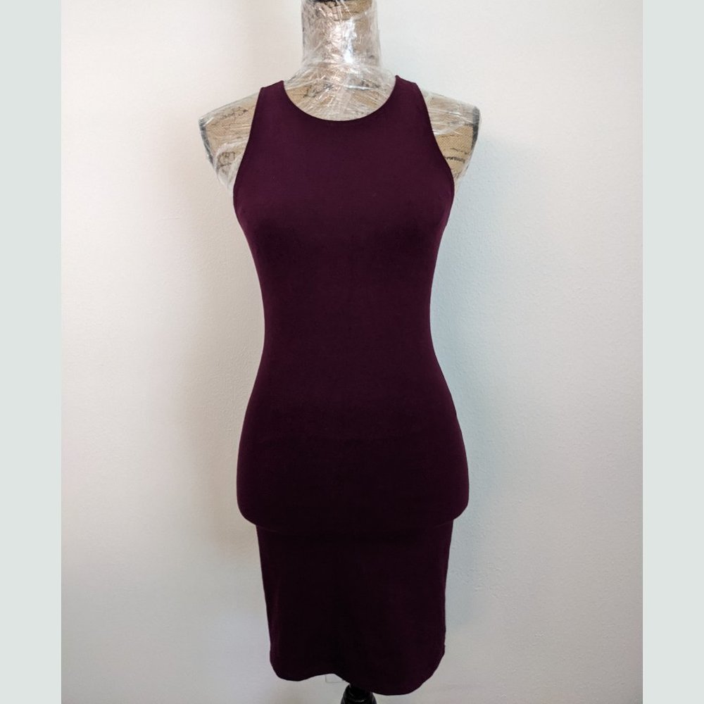 Forever21 High-Neck Midi Dress